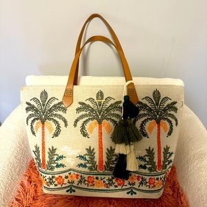 Tommy Bahama Fiesta Palm Tree Tote